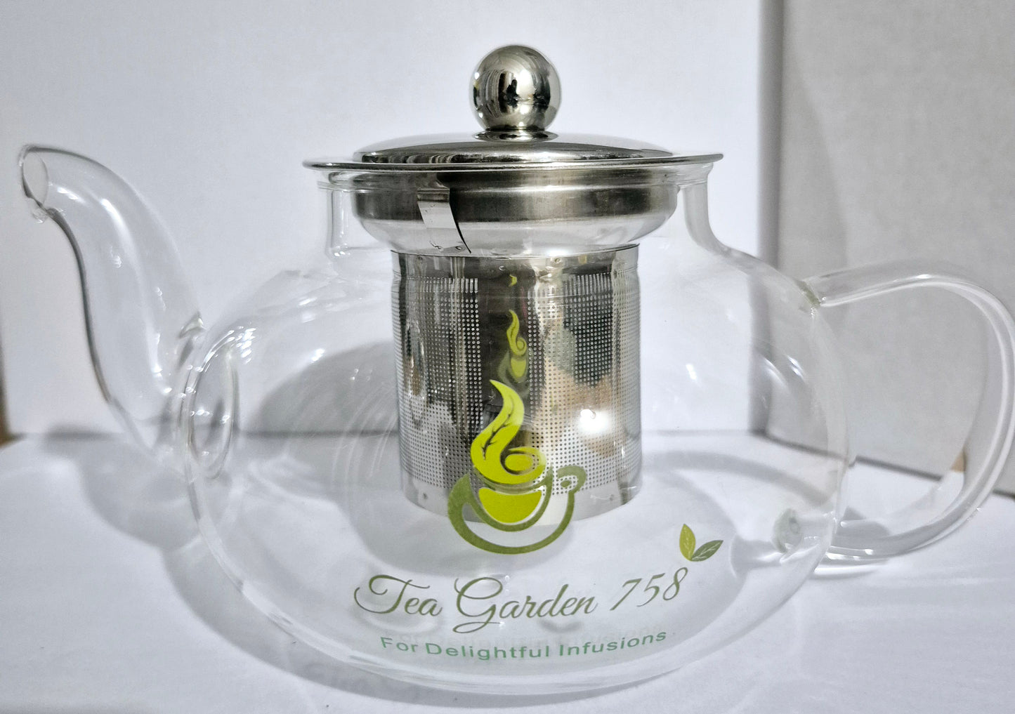 Tea Garden 758 600ml Glass Teapot