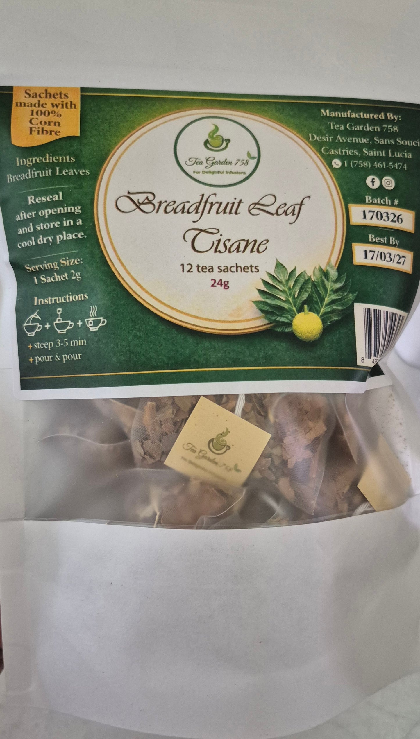 Breadfruit Leaf Tisane